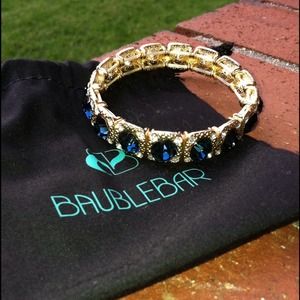 💰sold in bundle💰Blue and gold Baublebar bracelet