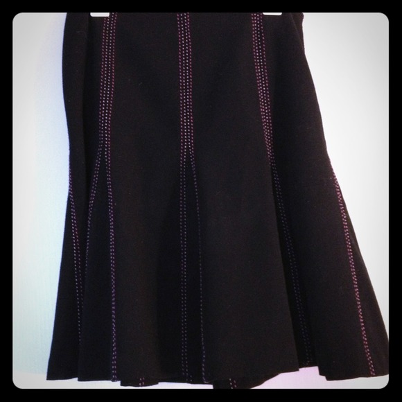 Black with pink strips