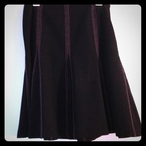 Black with pink strips