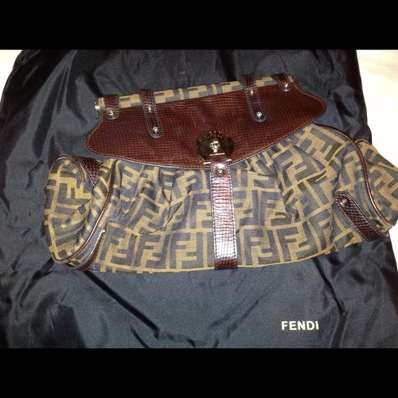Authentic Fendi Hand Bag