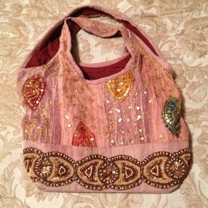 Beautiful beaded purse