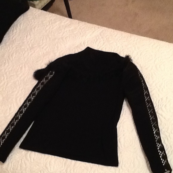 Black knit top -Joseph Ribhoff