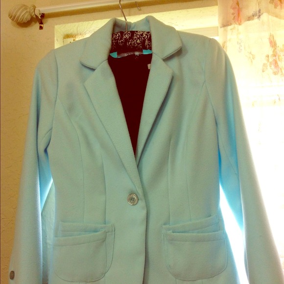 Light aqua jacket