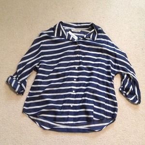 Old Navy Button Down Blouse/sperry topsiders