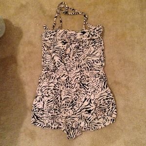 H&m animal print romper