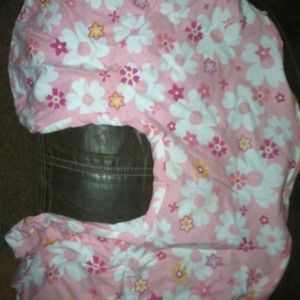 Girls boppy pillow slipcover