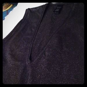 Sparkly Black Banana Republic Shirt