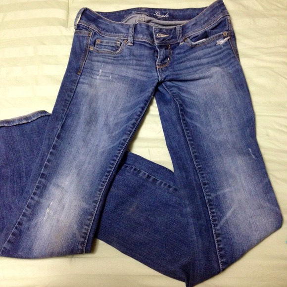 American eagle slim boot denim jeans