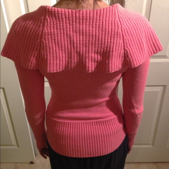 Pink AX sweater💥 SOLD💥 - Picture 2 of 3