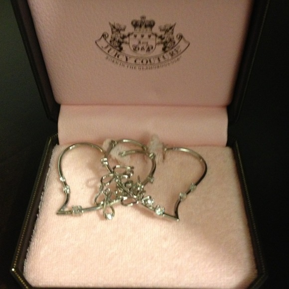 New Juicy Couture earrings
