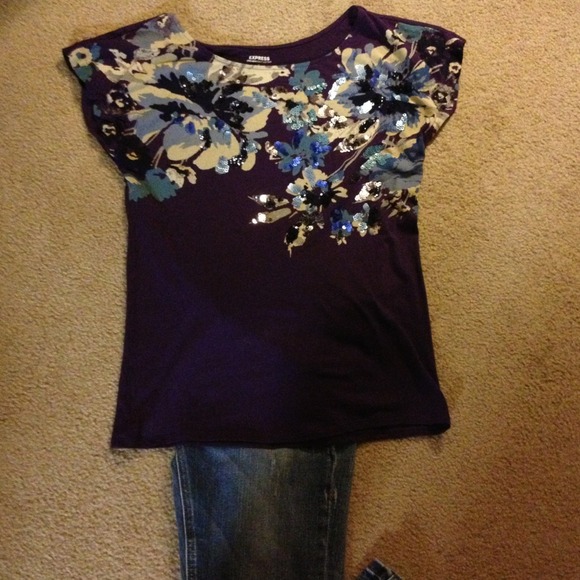 Express Floral Top