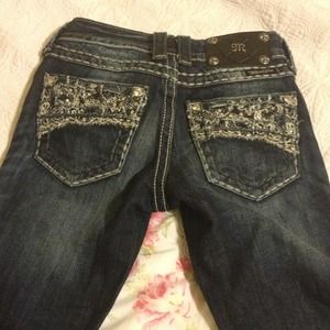 Size 23 miss me "skinny" jeans