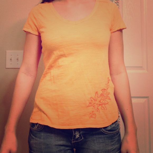 Lucky Brand orange shirt🎀REDUCED🎀