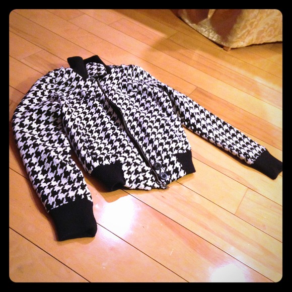 Black & White Patterned Jacket