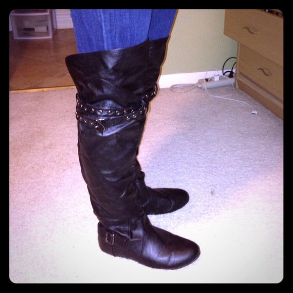 Knee high boots