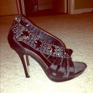 Jeweled heels
