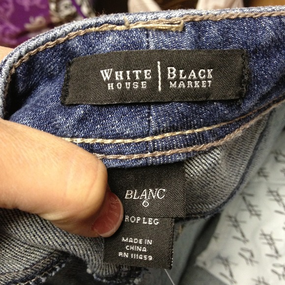 [ White House black market ]  jeans - Picture 4 of 4