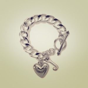 Juicy Couture Charm Bracelet + Charm