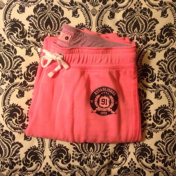 Hot Pink Skinny Sweats