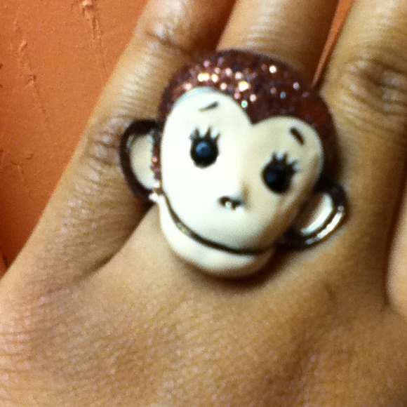 Monkey head Ring