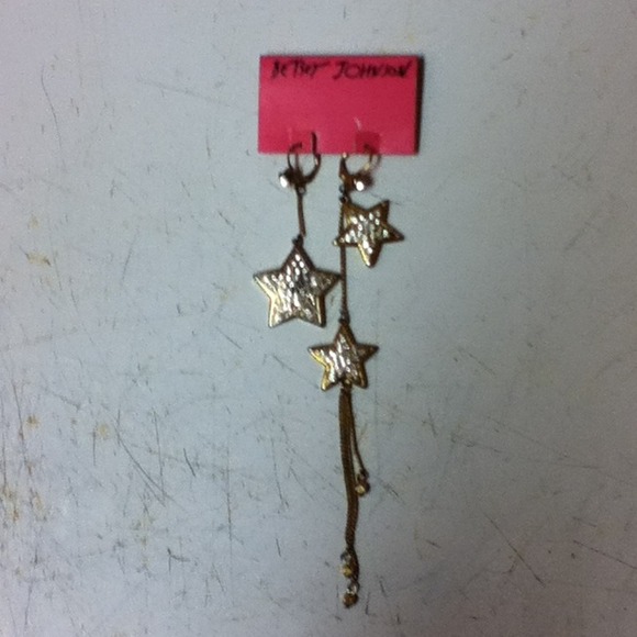 Betsey Johnson star ear rings *sold*