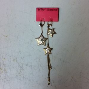 Betsey Johnson star ear rings *sold*