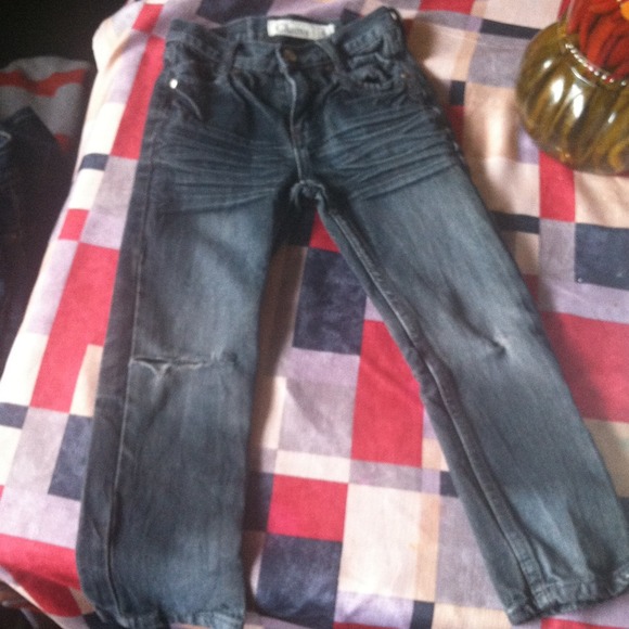 *Trade* Boys dark blue jeans size 6