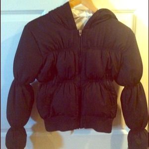 JLo brand black down winter jacket/coat. Sz Small