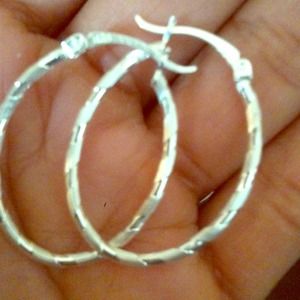 Earrings 925 stamp silver