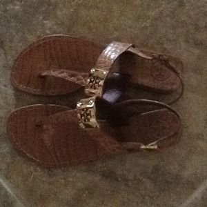 Tory Burch tan sandals