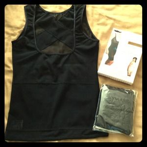 RESERVED Kymaro Top & Bottom Shapers in Black