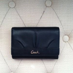 Leather Coach wallet authentic