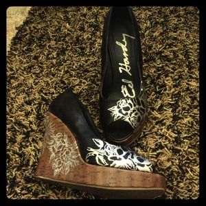 Ed hardy wedges