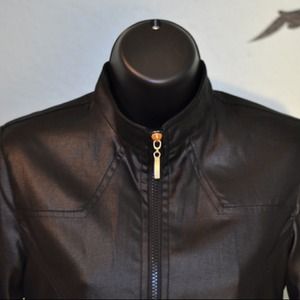 Jackets & Coats - Faux Leather Jacket Jackets & Coats - Faux Leather Jacket