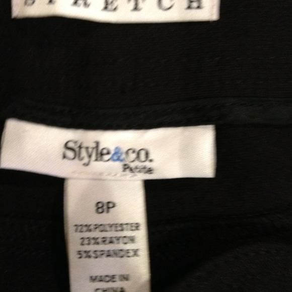 Stunning, studded blk dress pants. - Picture 4 of 4