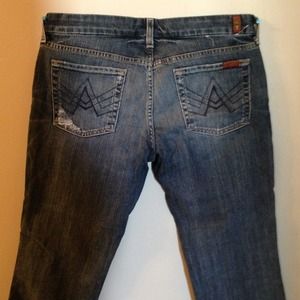 7 for all Mankind "A" pocket jeans