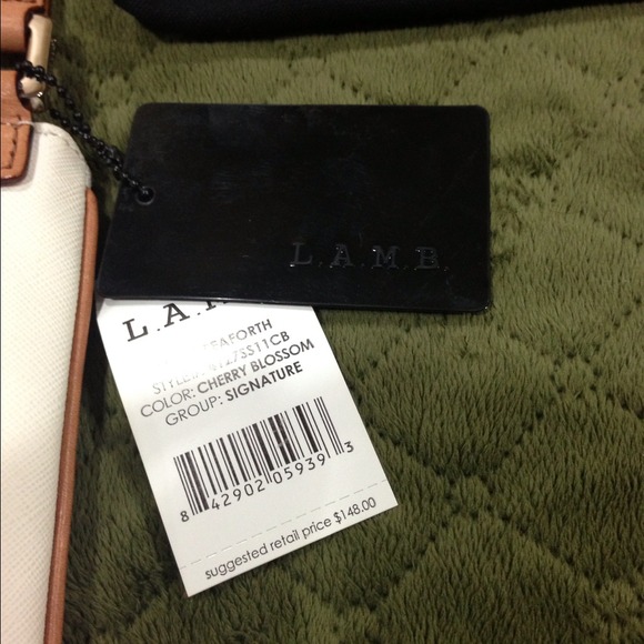SOLD!!!!! NWT L.a.m.b. Cherry Blossom cross body - Picture 2 of 4