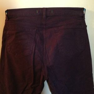 J Brand dark purple straight leg jeans
