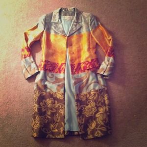 Oscar de la Renta dress coat