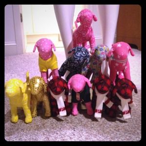 Pink dogs!