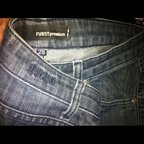 Flawed😢FURSTpremium 28x30 Skinny Designer Jeans - Picture 2 of 4