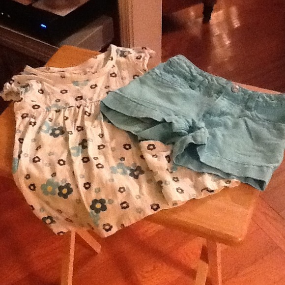 Girls short outfit