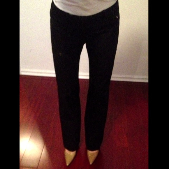 Gap True Straight Black Pants