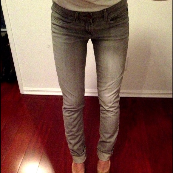 Gap "Real Straight" Grey Jeans
