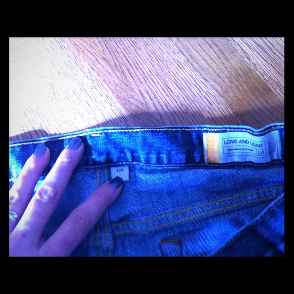 Price drop!! Gap long and lean jeans