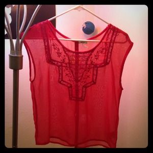 Urban Outfitters Chiffon Top