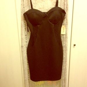 Forever 21 black short length dress