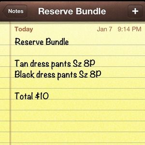 Dress Pants Bundle