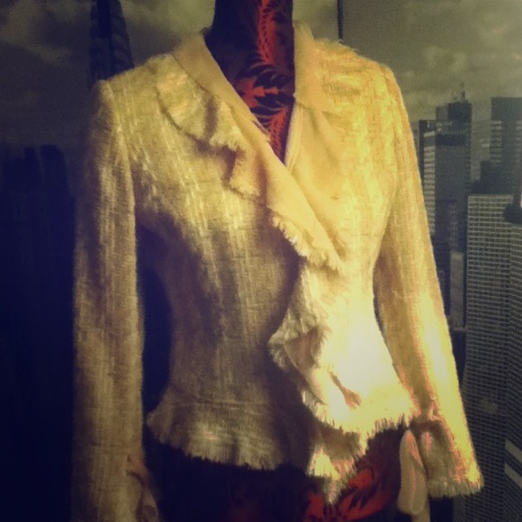 Pastel blazer.