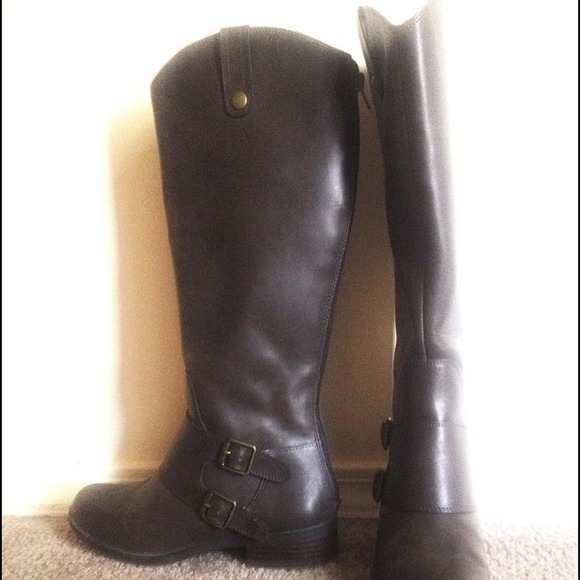 Dark brown riding boots - Picture 1 of 1